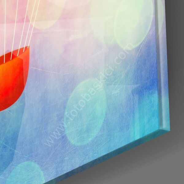 Uçan Balon Cam Tablo