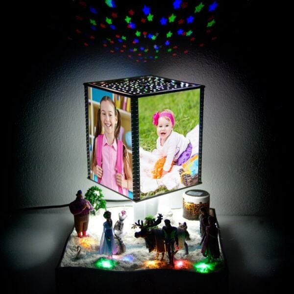 Karlar Ülkesi Elsa Teraryum Abajur