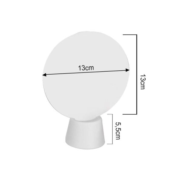 Ledli Karalama Tahtası 18 cm Yuvarlak