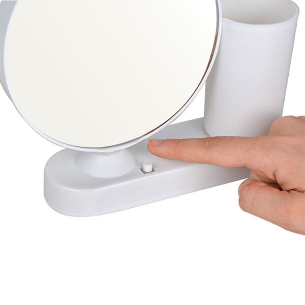 Sihirli Led Ayna Kalemlikli 17x20 cm