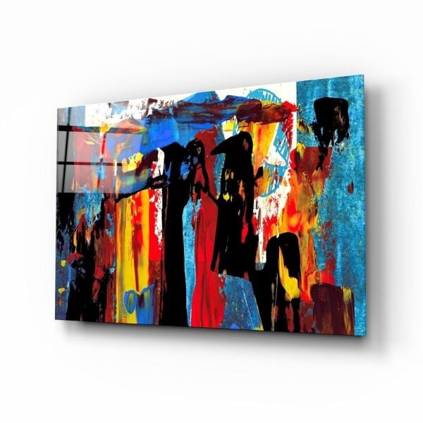 Soyut Cam Tablo No:3037