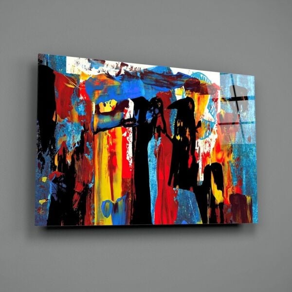 Soyut Cam Tablo No:3037