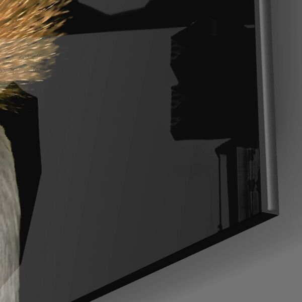 Turna Kuşu Cam Tablo