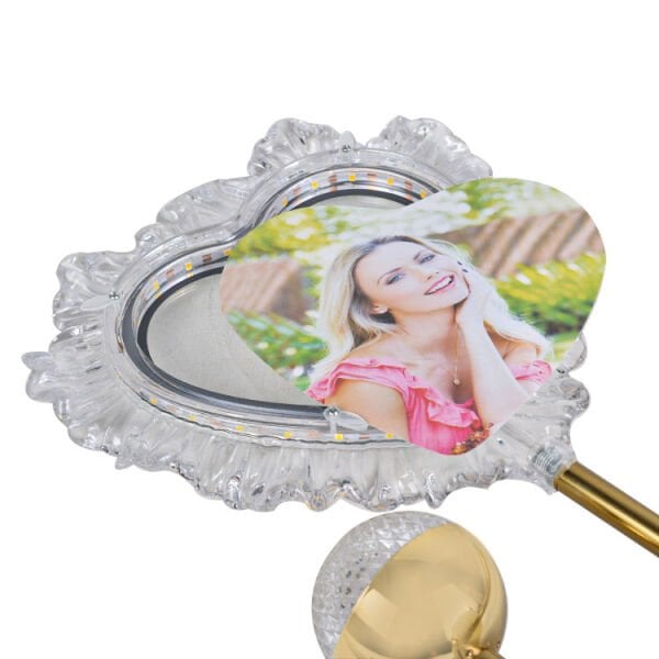 Ledli Fotoğraf Çerçevesi Kalpli 20x35 cm