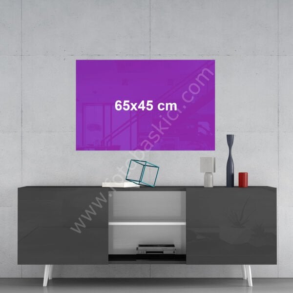 Kişiye Özel Cam Tablo 65x45 cm (Yatay)