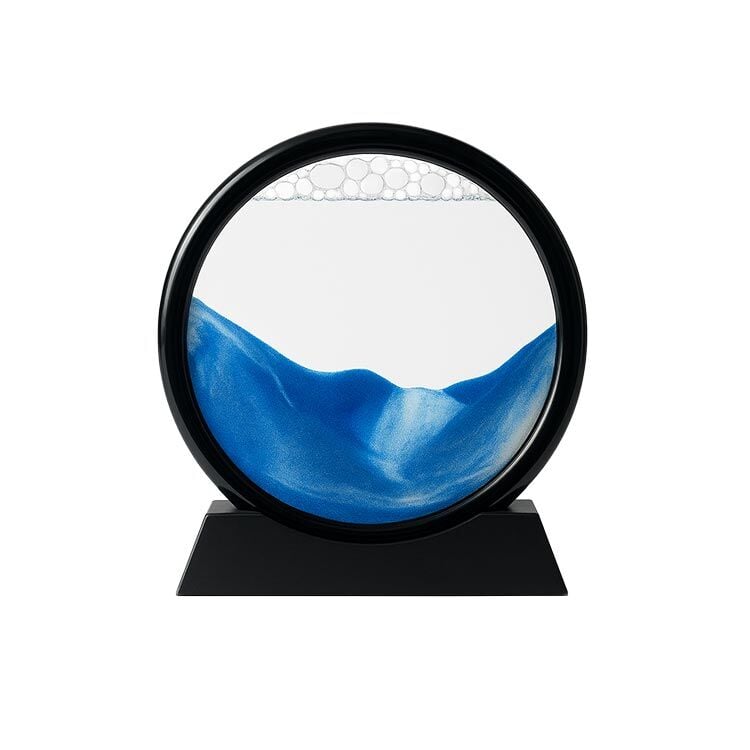 Dekoratif Sulu Yuvarlak Kum Saati