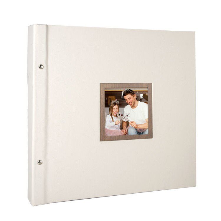 Deri Fotoğraf Albümü Açık Krem 600'lük 10x15