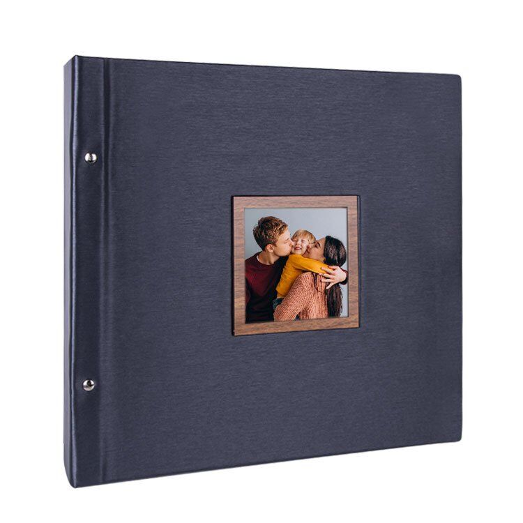 Deri Fotoğraf Albümü Kahverengi 600'lük 10x15