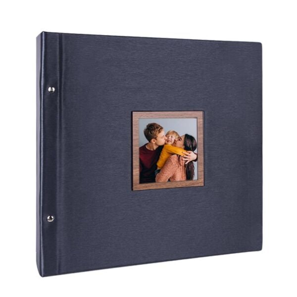 Deri Fotoğraf Albümü Kahverengi 600'lük 10x15