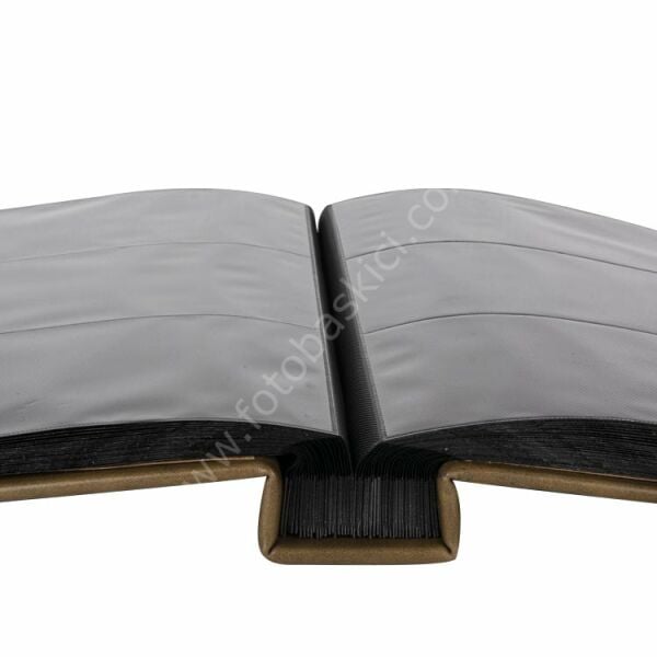 Deri Fotoğraf Albümü Gül Kurusu 600'lük 10x15