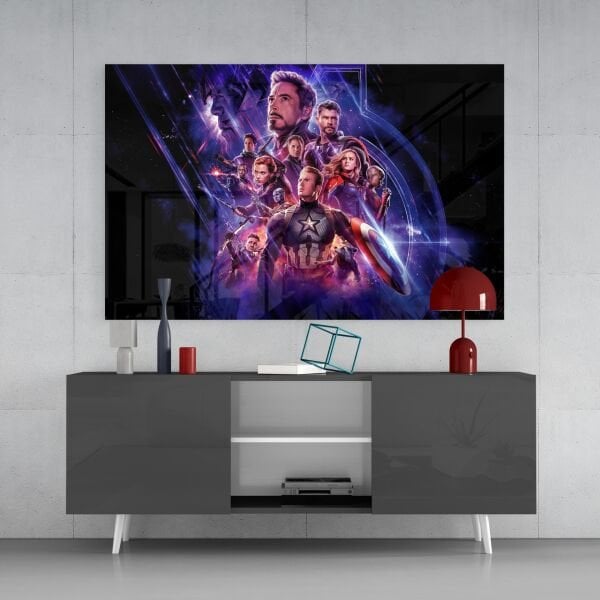 Marvel, Kaptan Amerika Cam Tablo