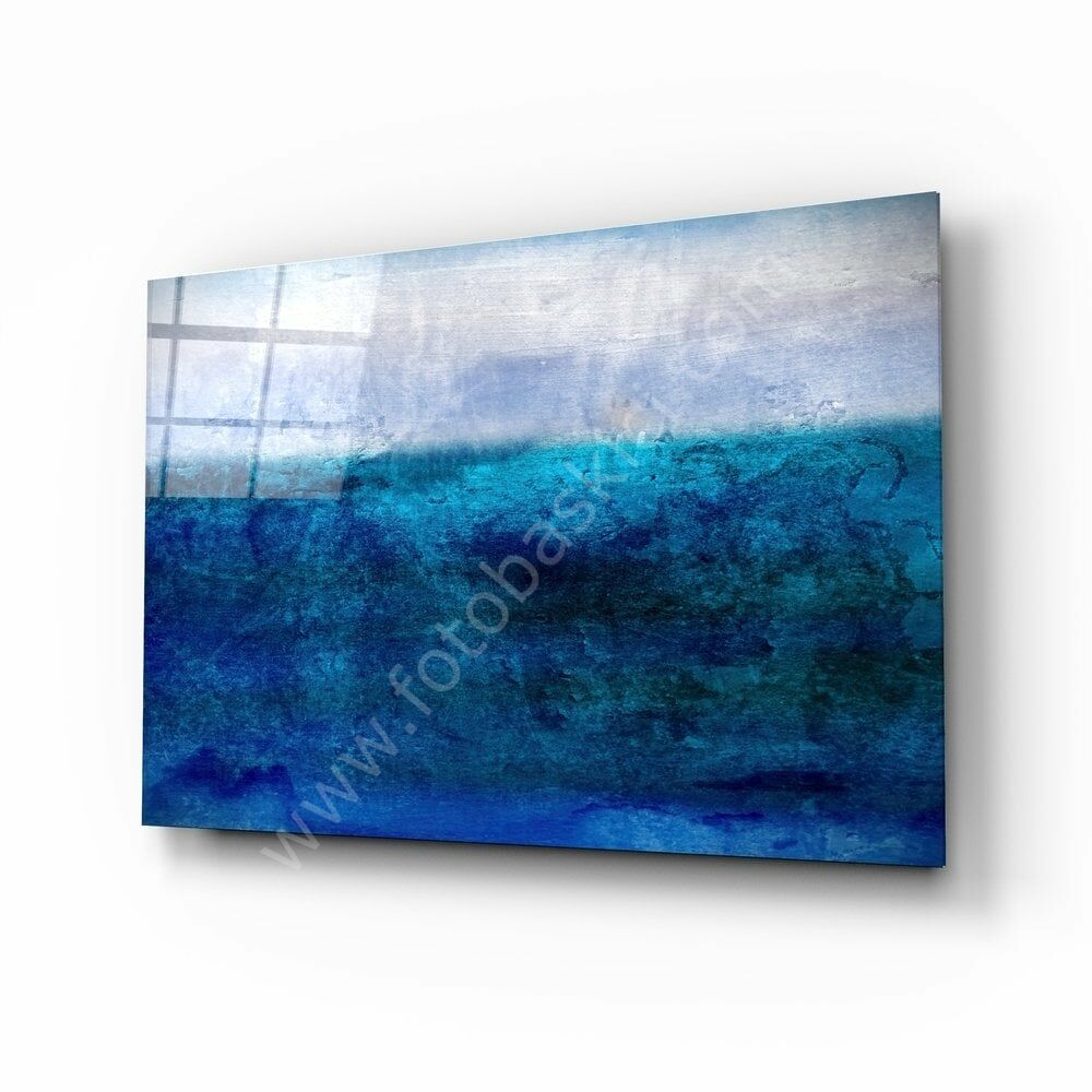 Mavinin Tonu Cam Tablo