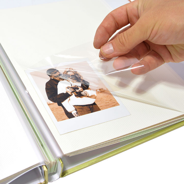 Yapışkanlı Manyetik Fotoğraf Albüm (Altın Sarısı) 24x27 cm