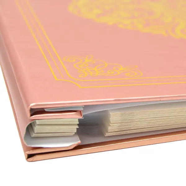 Yapışkanlı Manyetik Fotoğraf Albüm (Somon) 24x27 cm