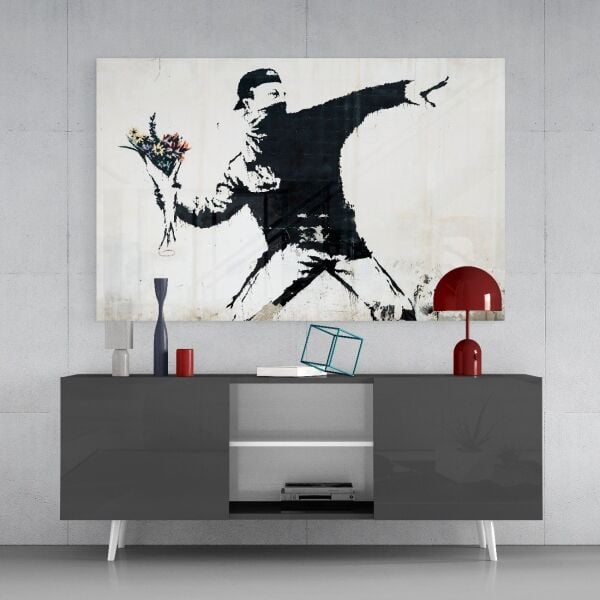 Aykırı Savaş Cam Tablo