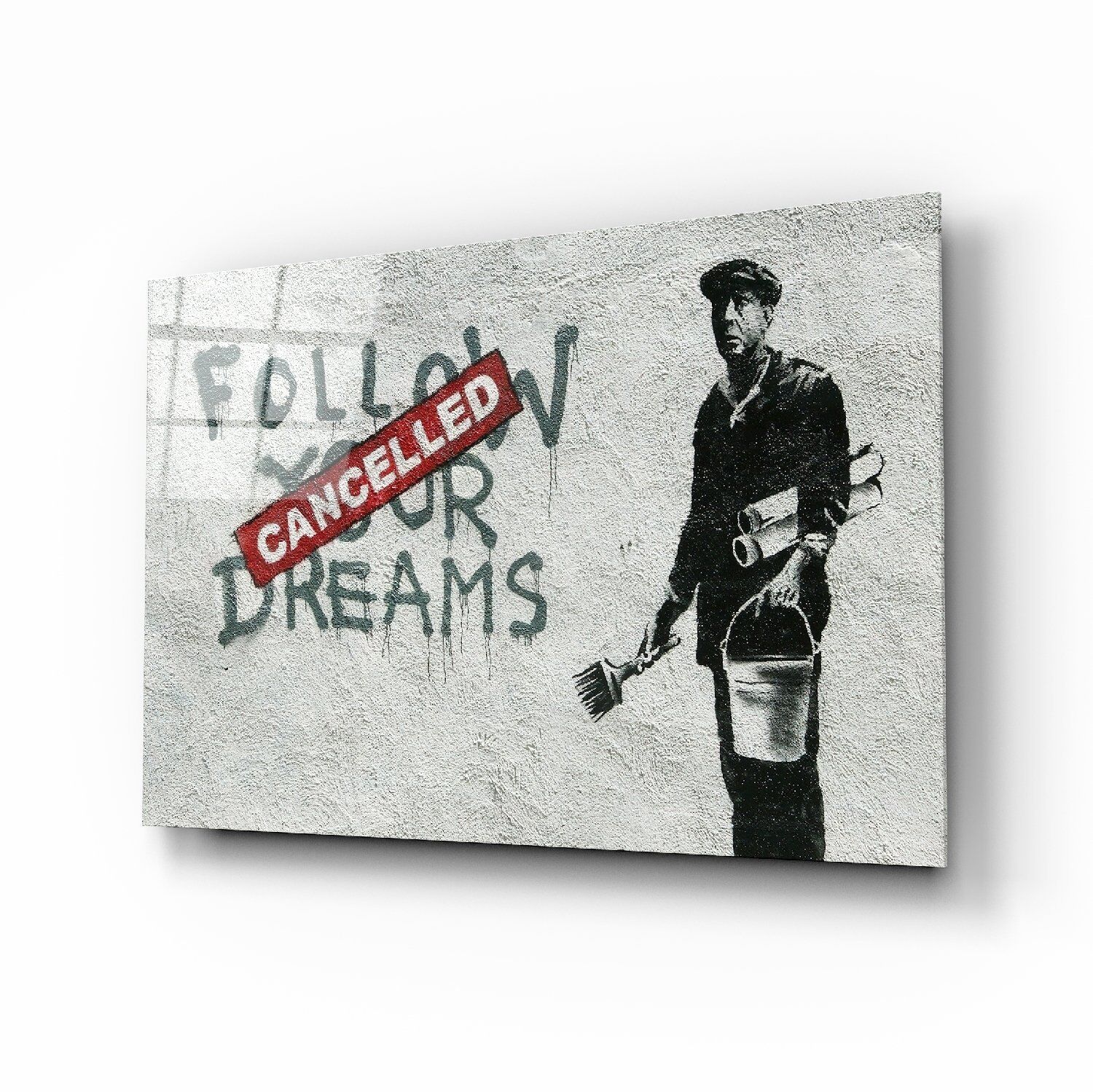 Planlar İptal Cam Tablo