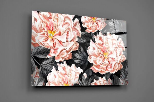 Çiçek Cam Tablo No:3094