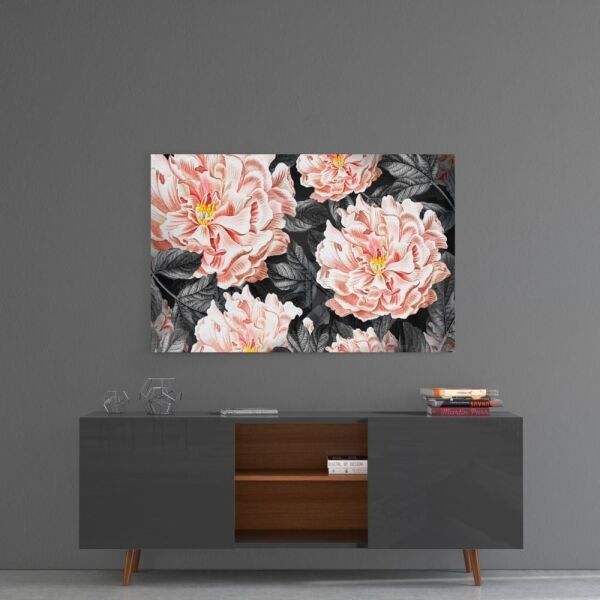 Çiçek Cam Tablo No:3094