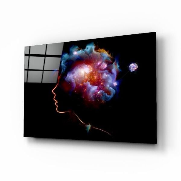 Ruhun Işığı Cam Tablo