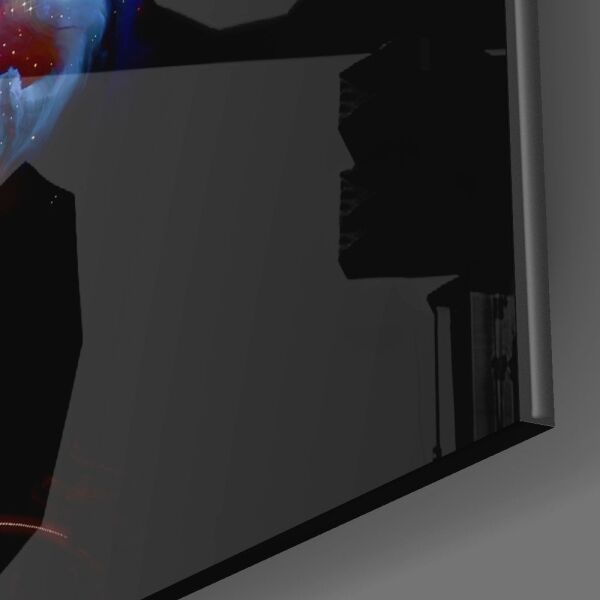 Ruhun Işığı Cam Tablo