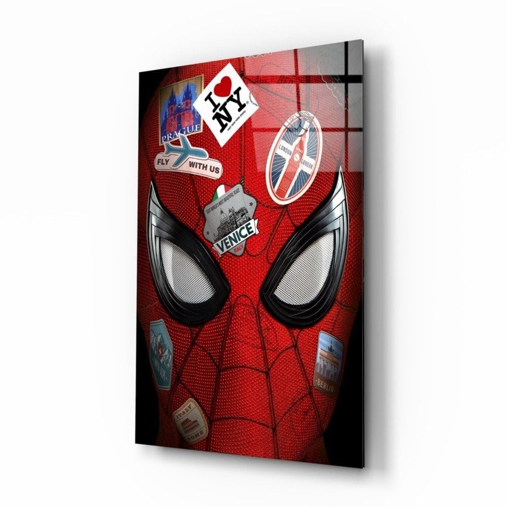 Örümcek Adam Cam Tablo