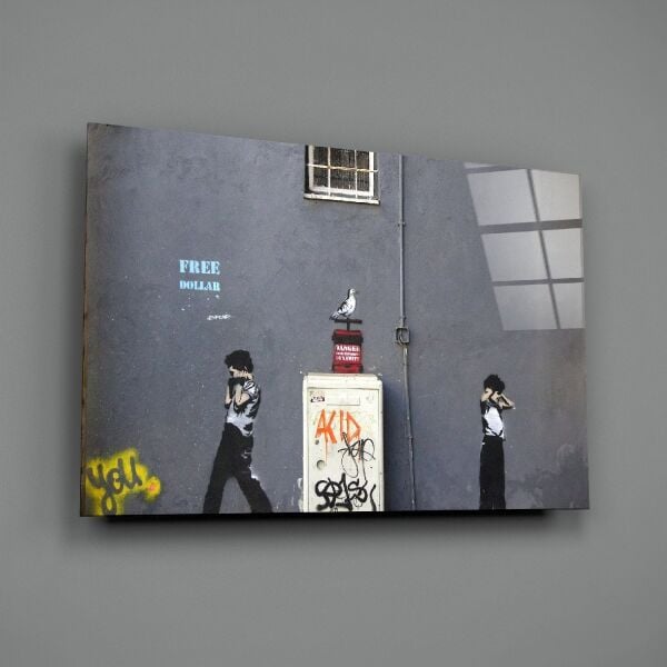 Patlama Bekleyişi Cam Tablo