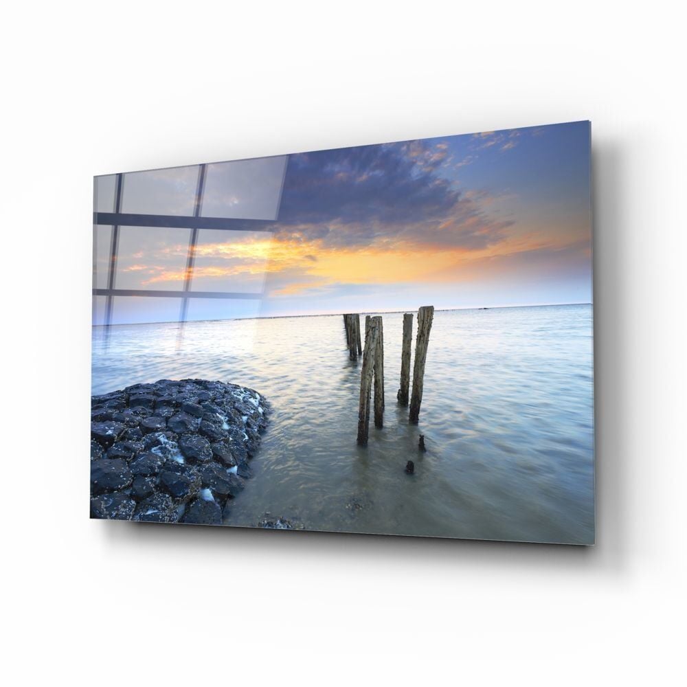 Deniz Manzara Cam Tablo No:2053