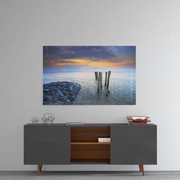 Deniz Manzara Cam Tablo No:2053