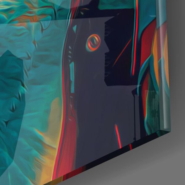 Harley Quinn Ve Deadpool Cam Tablo