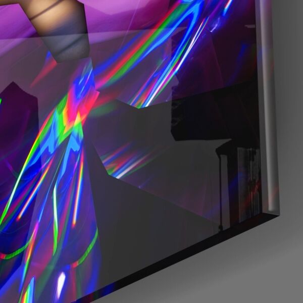 Modern Heykel Cam Tablo