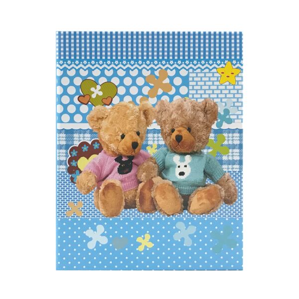 Ayıcık Temalı Mavi Fotoğraf Albümü 96'lık 10x15