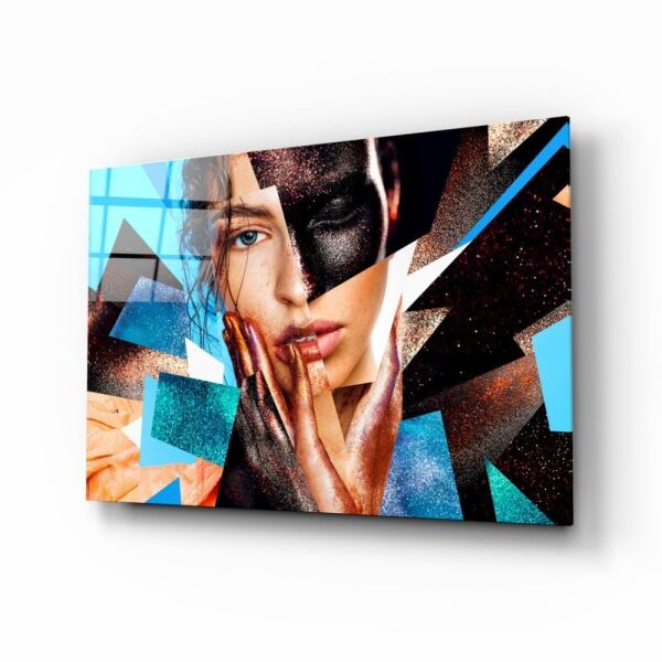 Kadın Cam Tablo No:7013