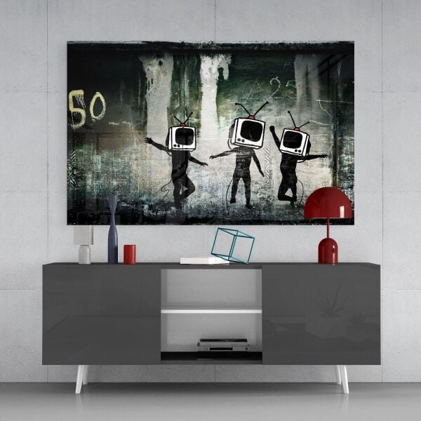 TV Kafalar Cam Tablo