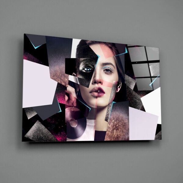 Kadın Cam Tablo No:7011