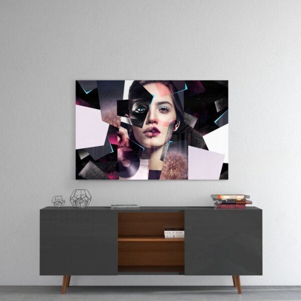 Kadın Cam Tablo No:7011