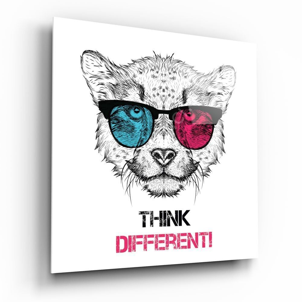 Think Different Cam Tablo No:1150 60x60 cm