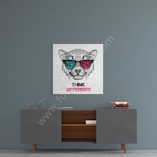 Think Different Cam Tablo No:1150 60x60 cm