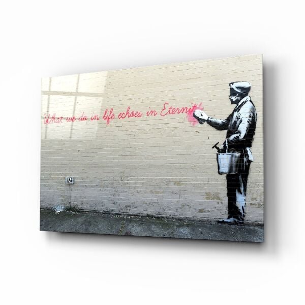 Hayatta Yaptıklarımız Cam Tablo