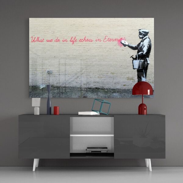 Hayatta Yaptıklarımız Cam Tablo