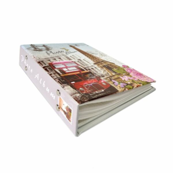 Eyfel Kulesi ve Otobüs Temalı Fotoğraf Albümü 100'lük 13x18