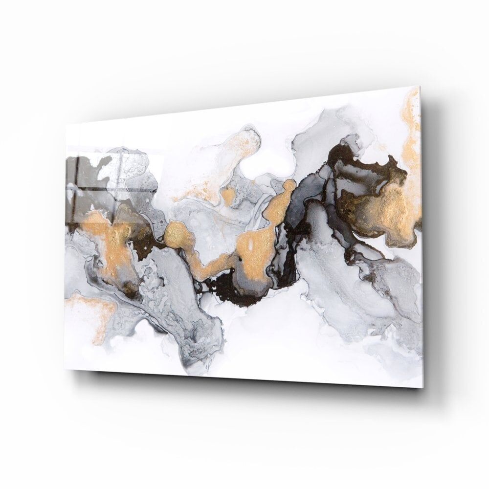 Renkli Duman Cam Tablo