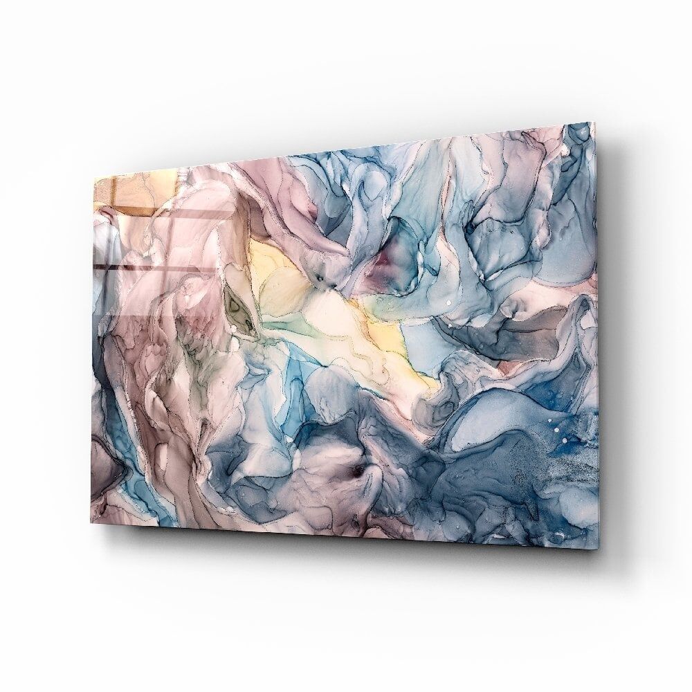 Soyut Derinlik Cam Tablo No:2040