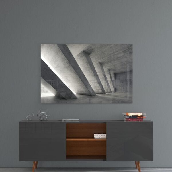 Mimari Duvarlar Cam Tablo