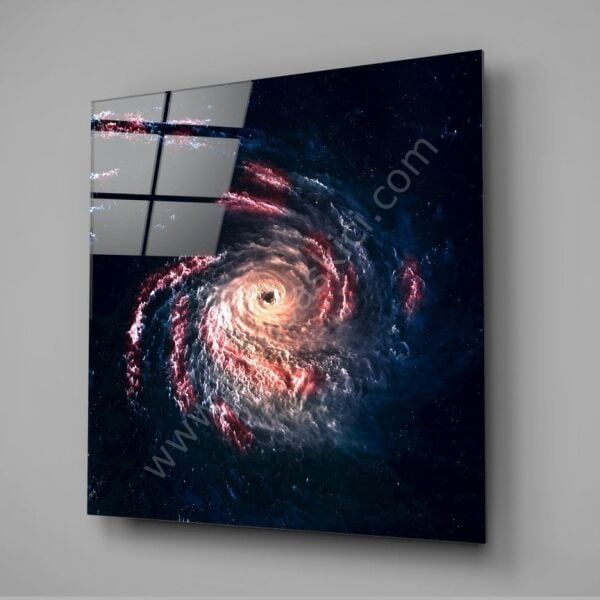 Kara Delik Uzay Cam Tablo