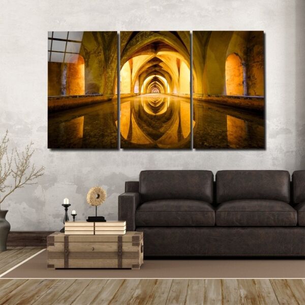 Sütunlar Mega Cam Tablo