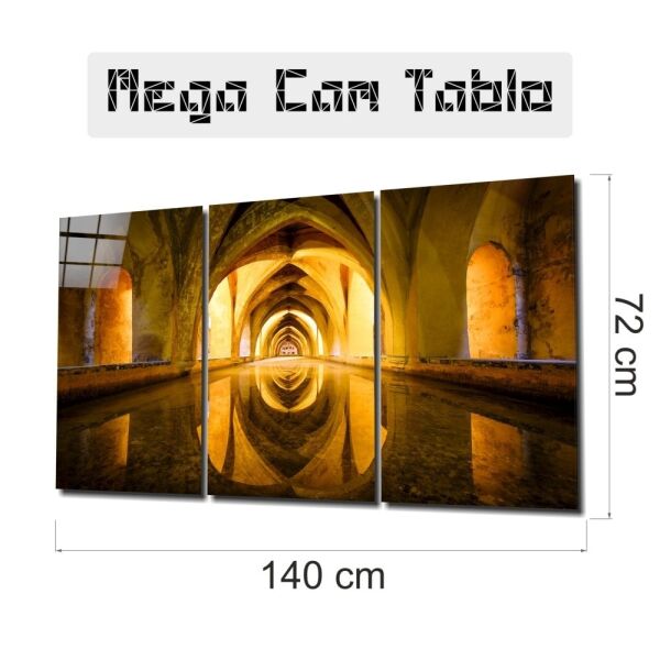 Sütunlar Mega Cam Tablo