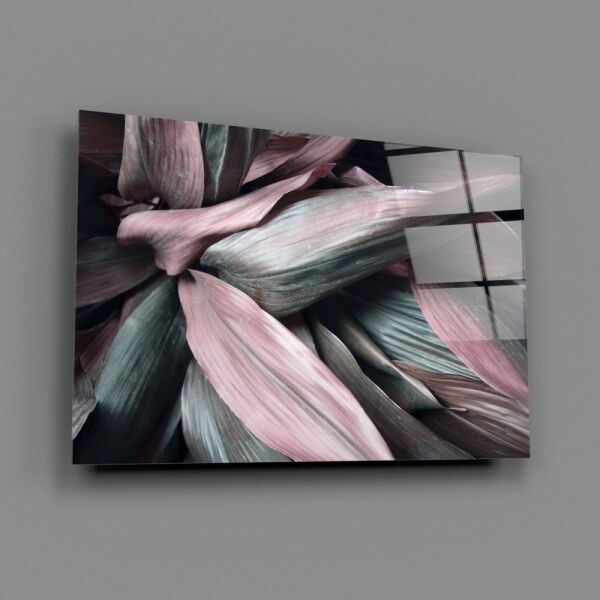 Yapraklar Cam Tablo No:4080