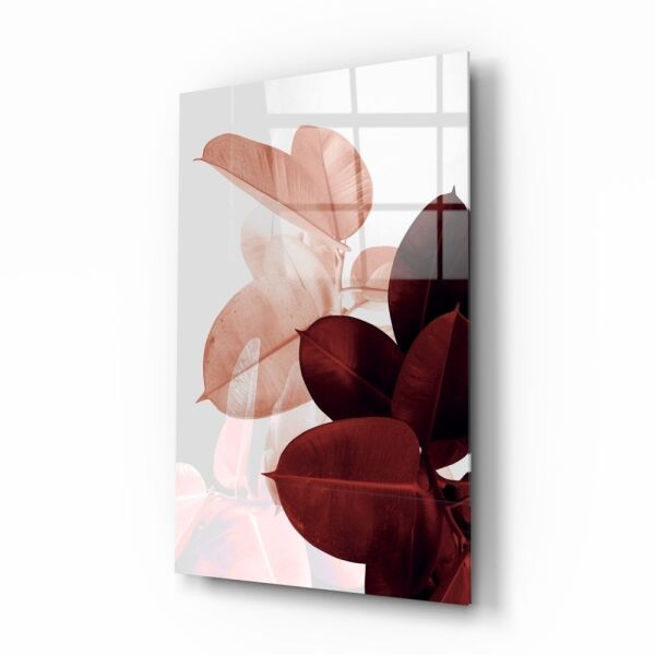 Yapraklar Cam Tablo No:4075