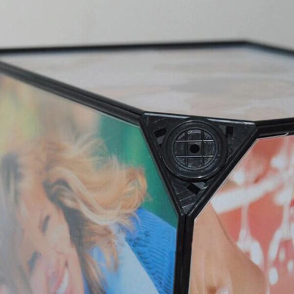 360 Derece Dönen Küp Çerçeve