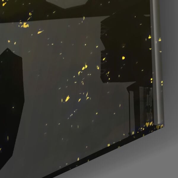 Savaşçı Olmak Cam Tablo